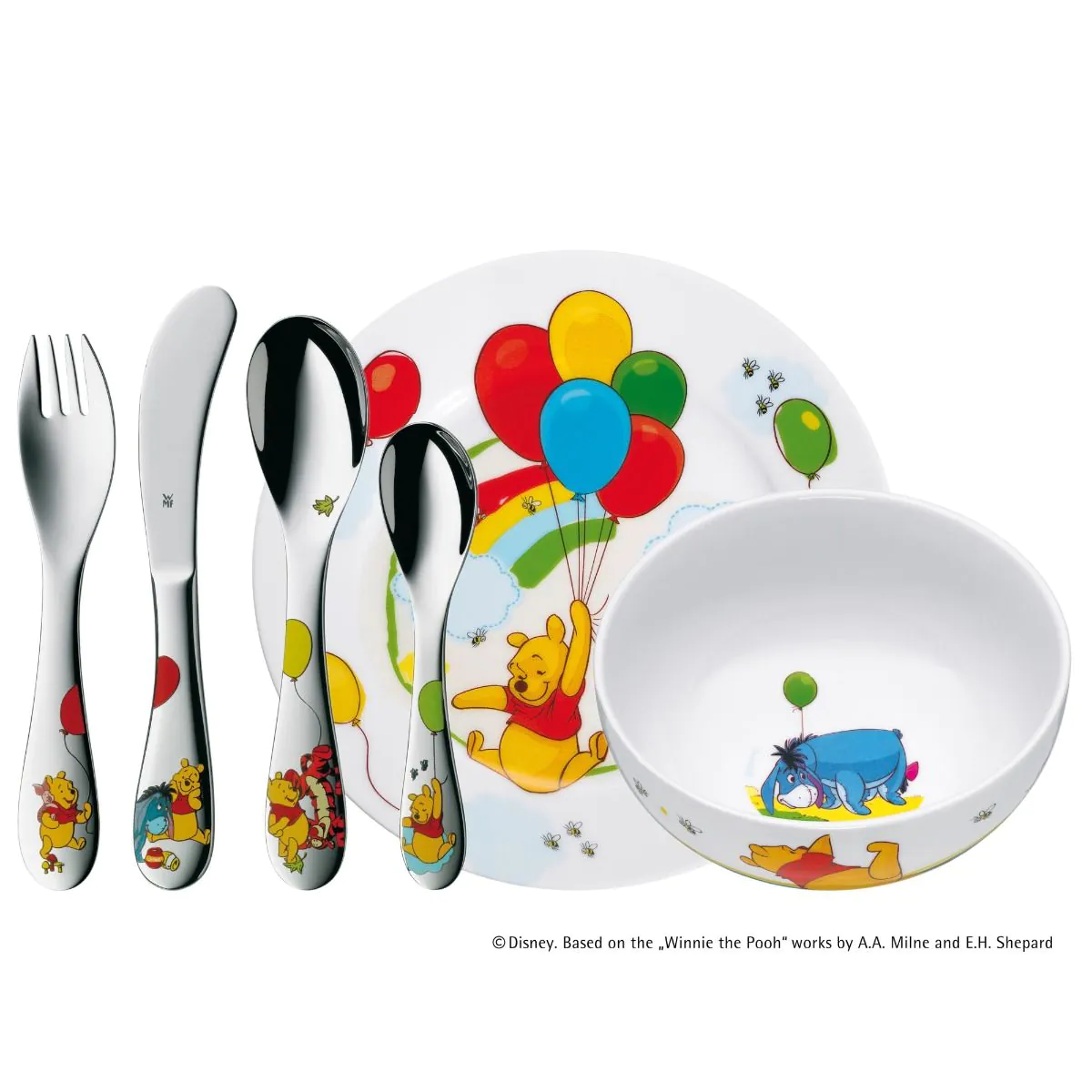 Дитячий Набір столових приборів WMF WINNIE T 6 предметів 1283509964 (12.8350.9964)