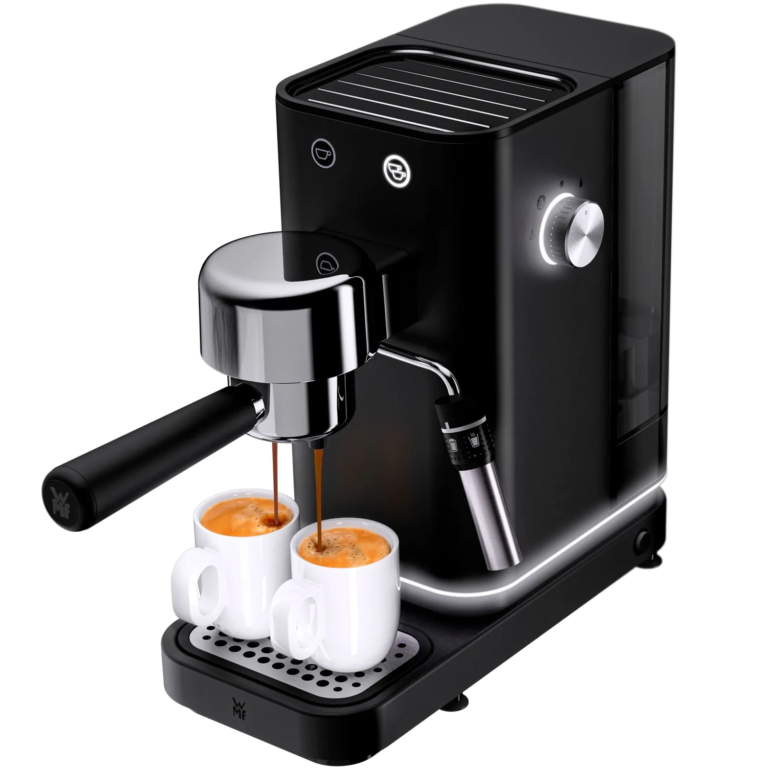 Кавоварка ріжкова WMF LUMERO Espresso Deep Black 412370071 (04.1237.0071)