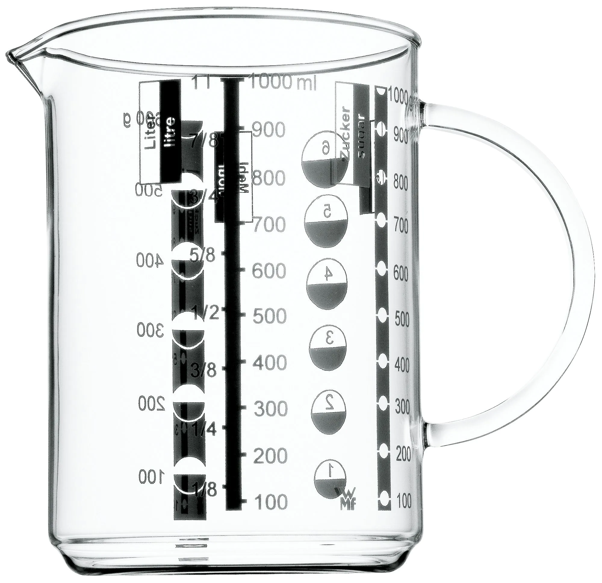 Мірна склянка WMF Gourmet 1 л 605972000 (06.0597.2000)