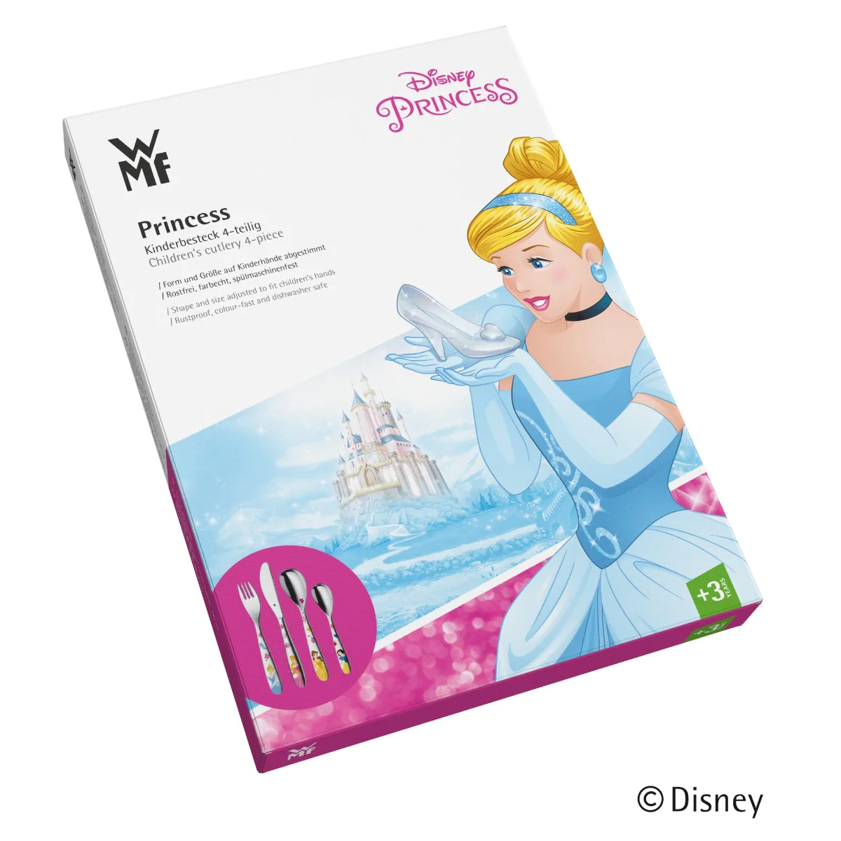 Дитячий набір WMF PRINCESS 4 предмета 1282406040 (12.8240.6040)