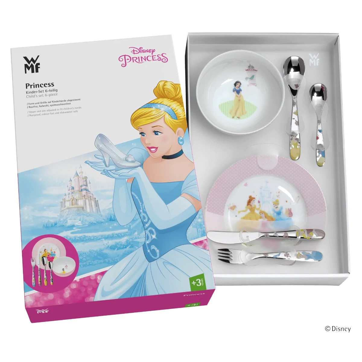 Дитячий Набір столових приборів WMF Disney P 6 предметів 1282409964 (12.8240.9964)