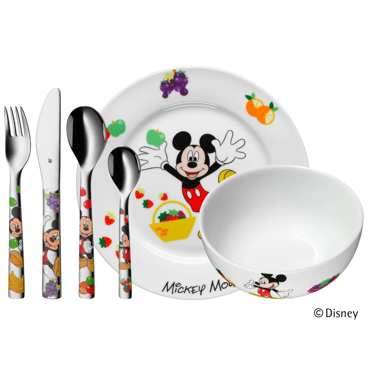 Дитячий Набір столових приборів WMF MICKEY M 6 предметів 1282959964 (12.8295.9964)