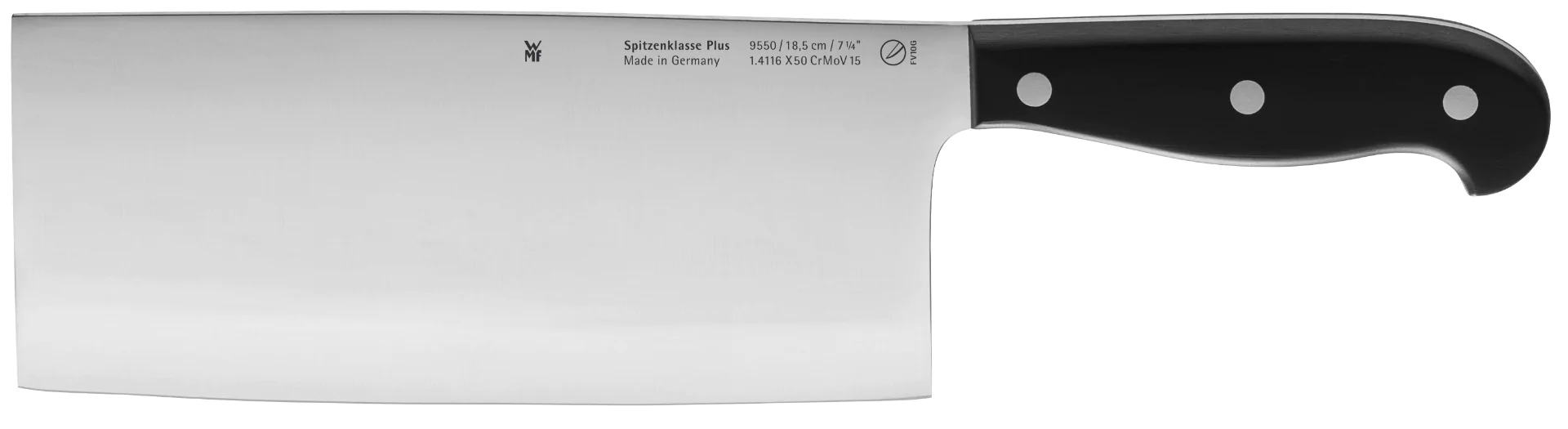 Китайський ніж шеф-кухаря WMF SPITZENKLASSE Plus 18,5 см 1895506032 (18.9550.6032)