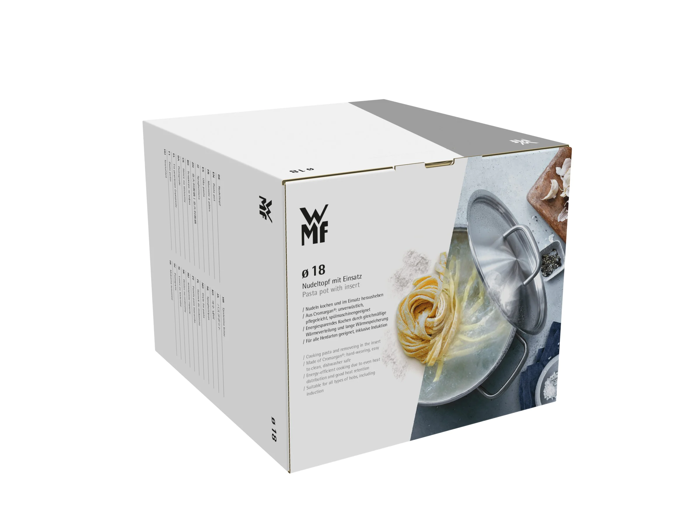 Каструля для пасти WMF MINI 18 см з кришкою (4 л) 718826040 (07.1882.6040)
