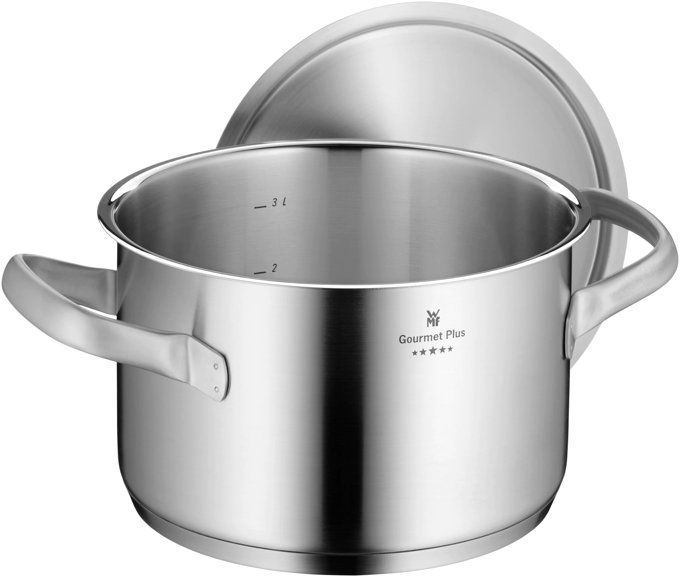 Каструля висока WMF GOURMET PLUS з кришкою 20 см (3,9 л) 0724206030 (07.2420.6030)
