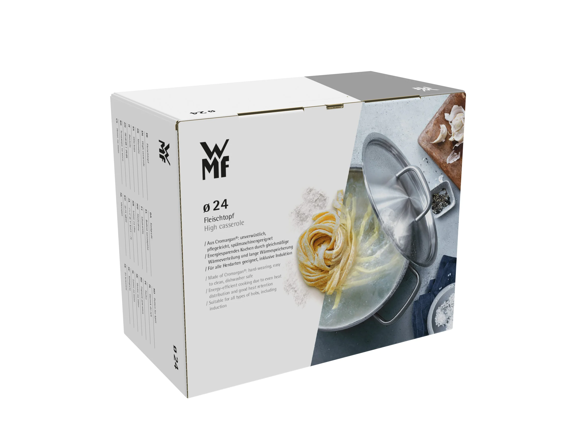Каструля висока WMF GOURMET PLUS з кришкою 24 см (5,7 л) 0724246030 (07.2424.6030)