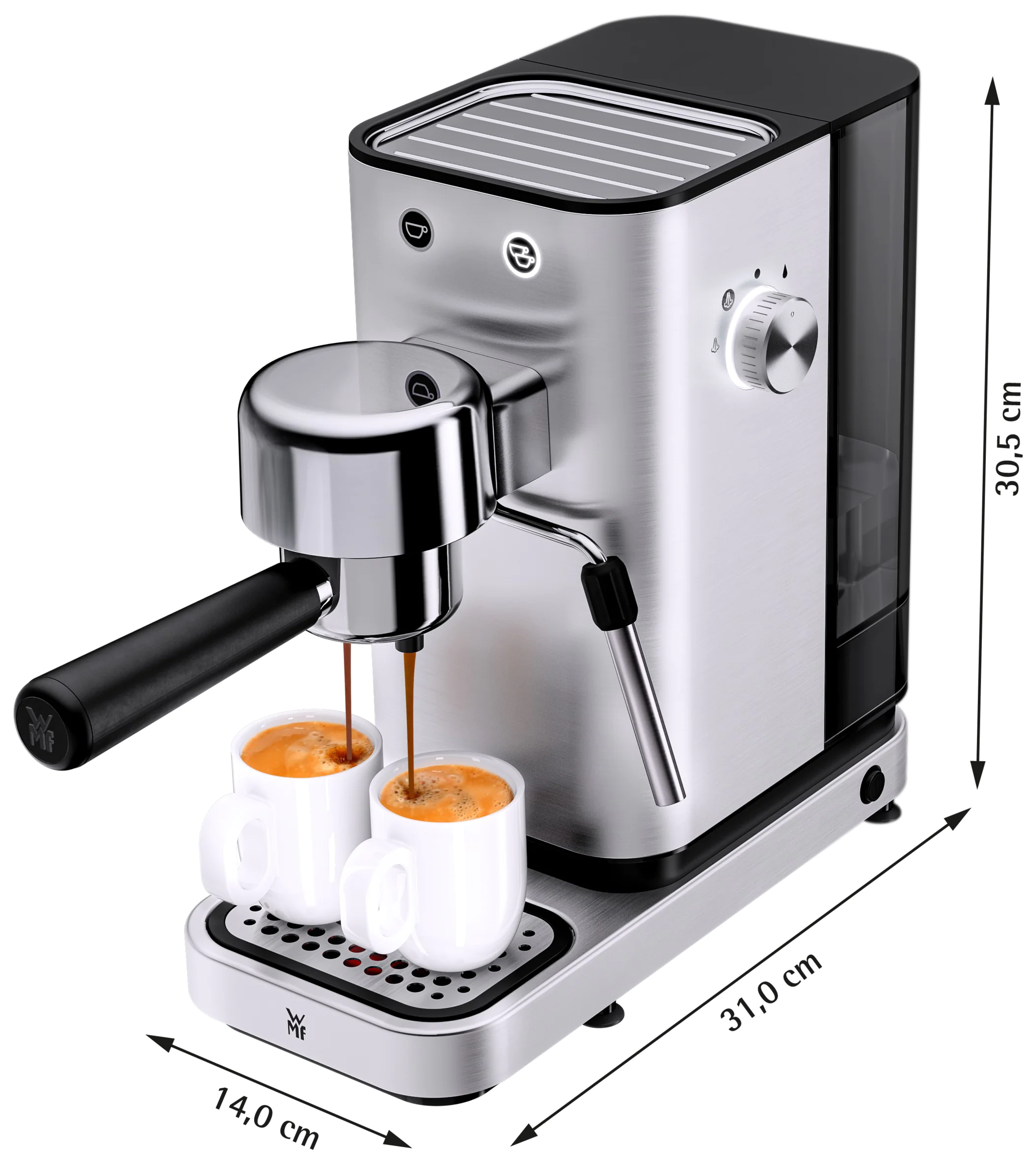Кавоварка ріжкова WMF LONO Espresso Machine 412380011 (04.1238.0011 )