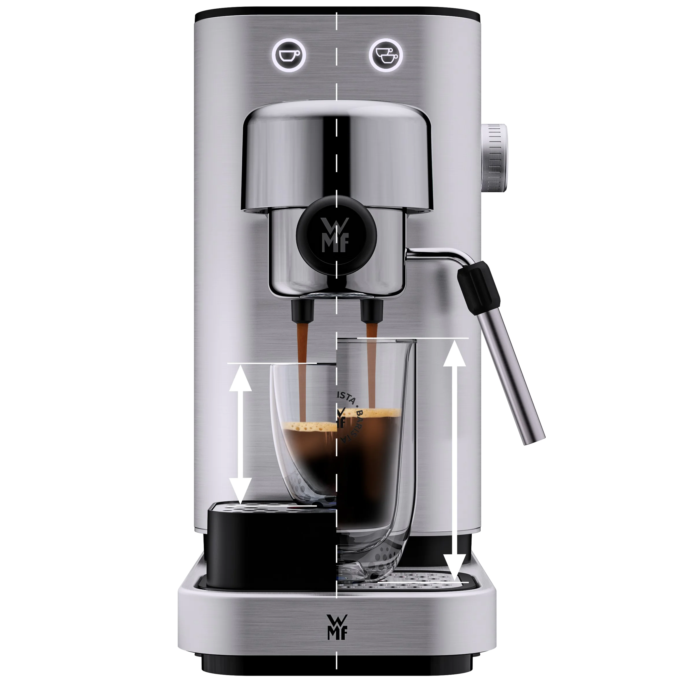 Кавоварка ріжкова WMF LONO Espresso Machine 412380011 (04.1238.0011 )