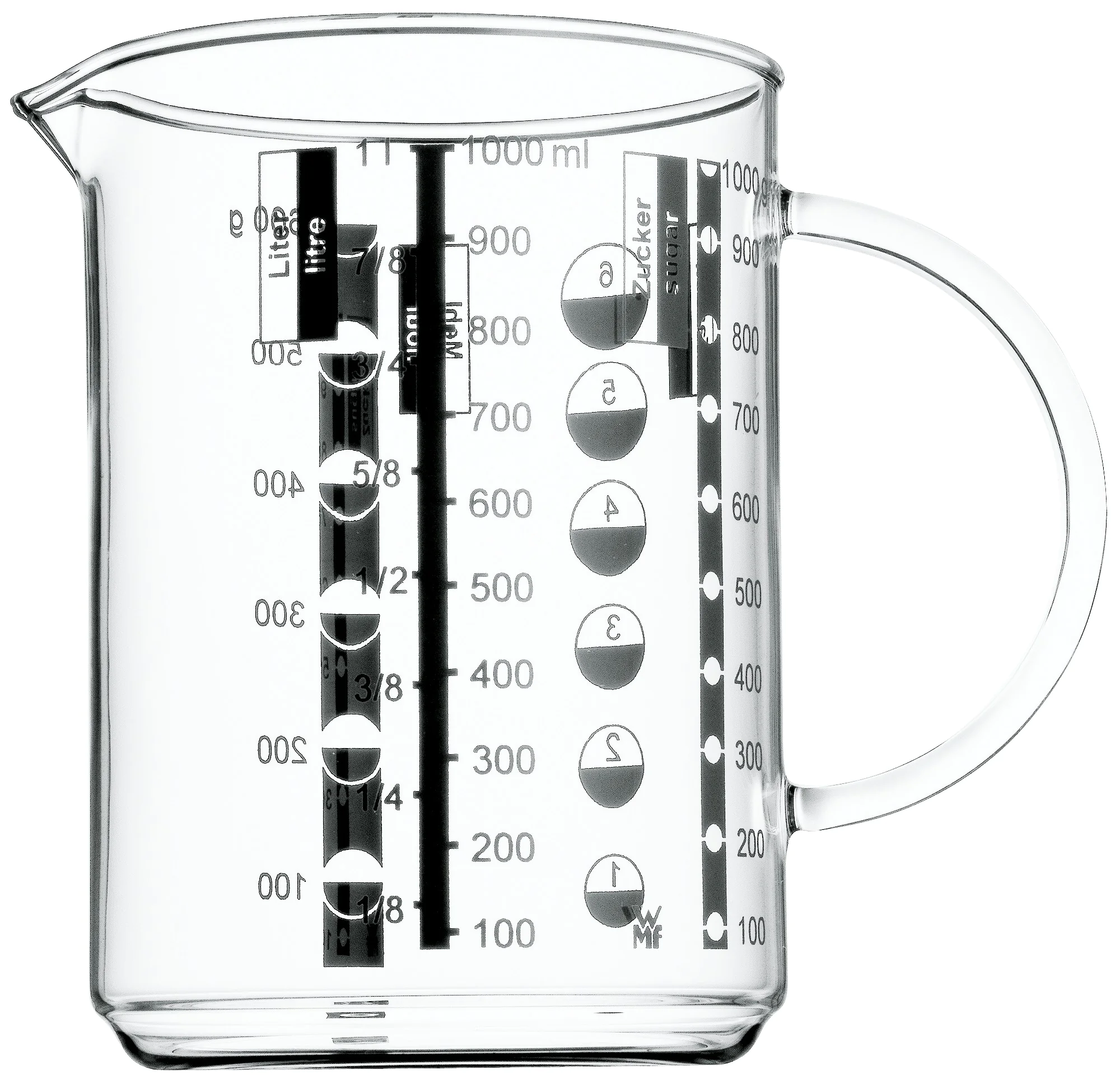 Мірна склянка WMF Gourmet 1 л 605972000 (06.0597.2000)