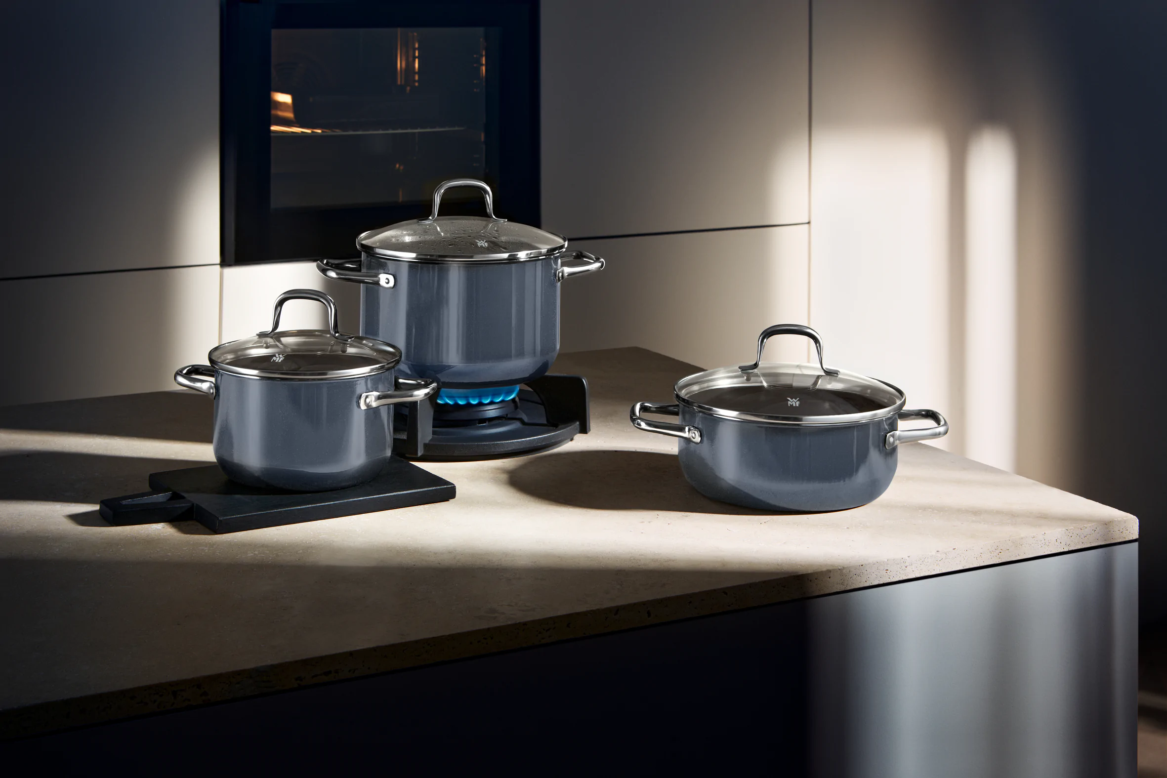 Набір посуду WMF FUSIONTEC ESSENTIAL BLUEBERRY 6 предметів 0517065290 (05.1706.5290)