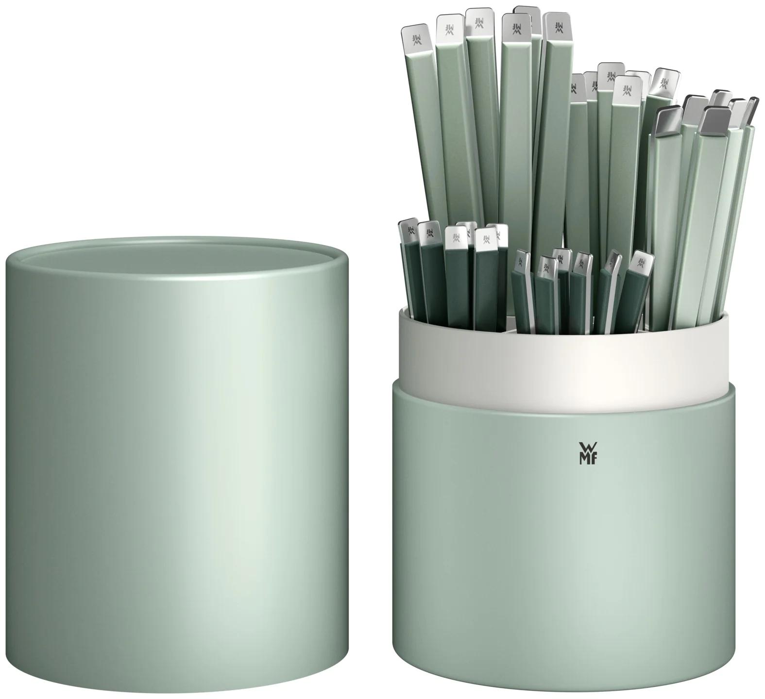 Набір столових приборів WMF Emotion Frosty Green 30 предметів 1115916700 (11.1591.6700)