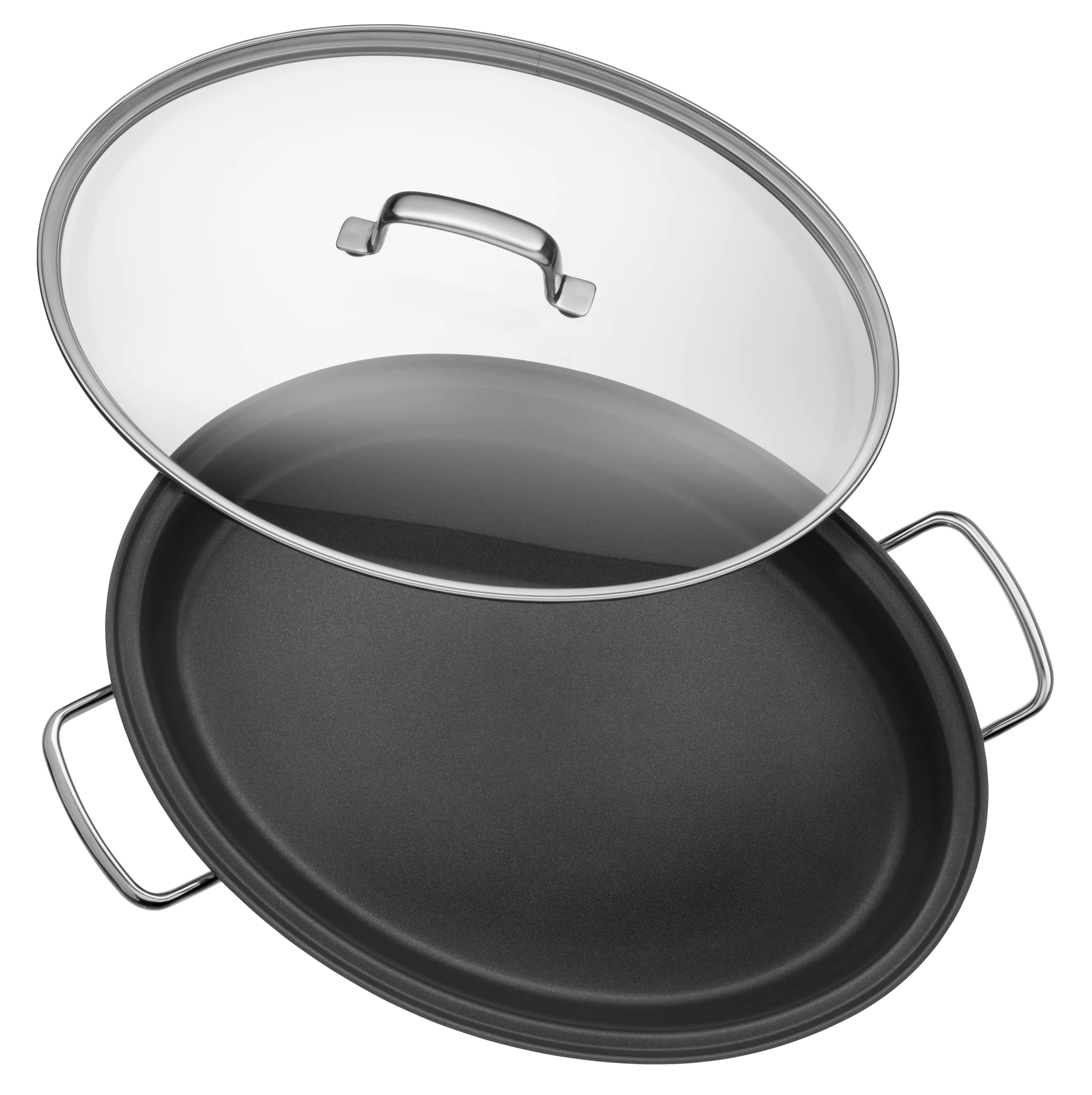 Сковорода з кришкою для риби WMF Gourmet 38х26 см 761506380 (07.6150.6380)