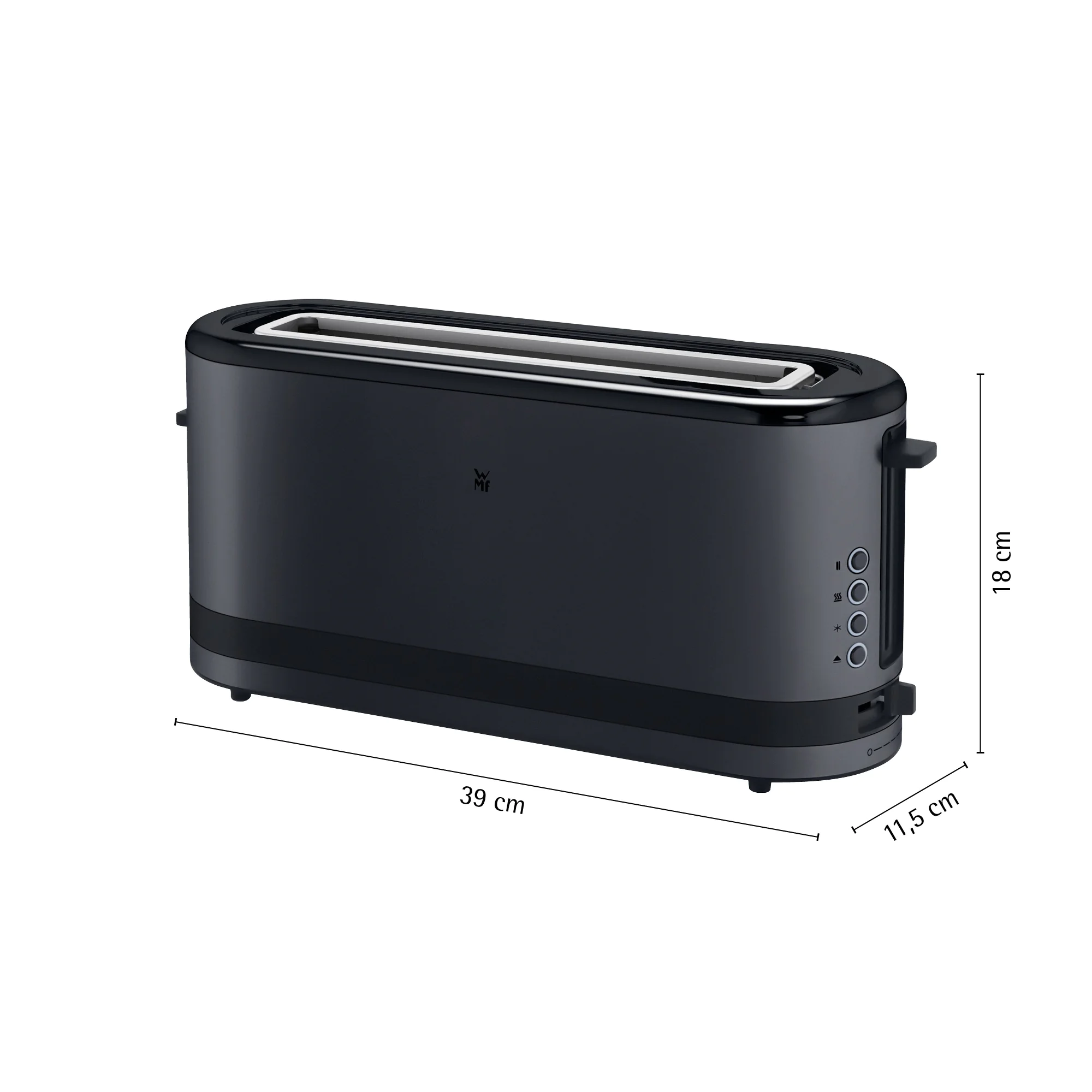 Тостер WMF KITCHENminis Deep Black 414120071 (04.1412.0071)